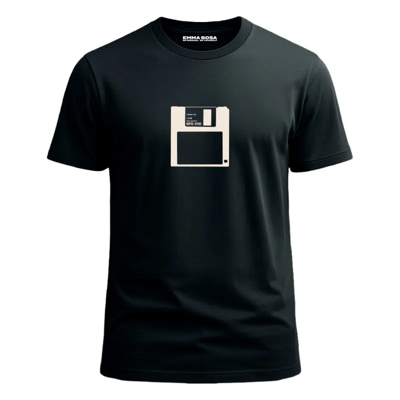 T-Shirt Backup Plan – Retro Style Wear – T-Shirt Backup Plan – Retro & Duurzaam (detail 2)