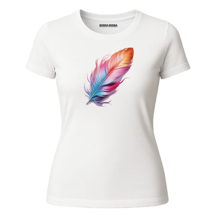 T-shirt Colour Feather