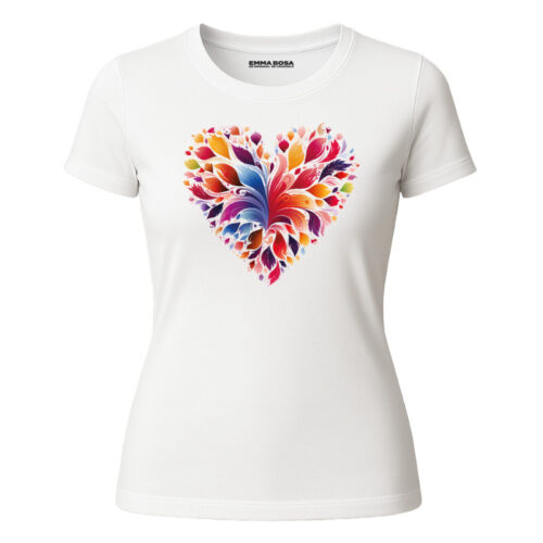 T-shirt Colorful Heart