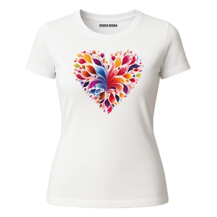 T-shirt Colorful Heart