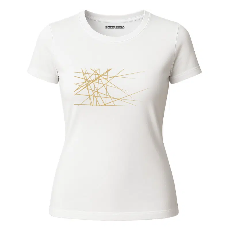 T-shirt Crossing Lines – T-shirt Sassy Style – T-shirt Crossing Lines