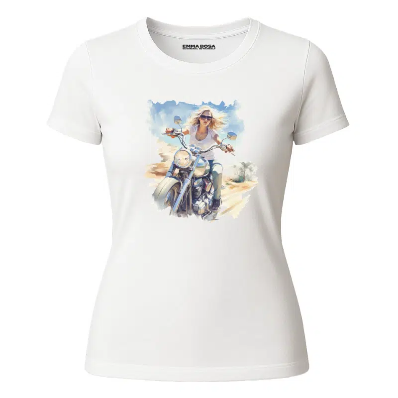 T-shirt Biker Babe – T-shirt Sassy Style – T-shirt Biker Babe