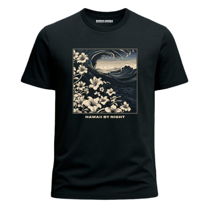 T-shirt Hawaii by Night