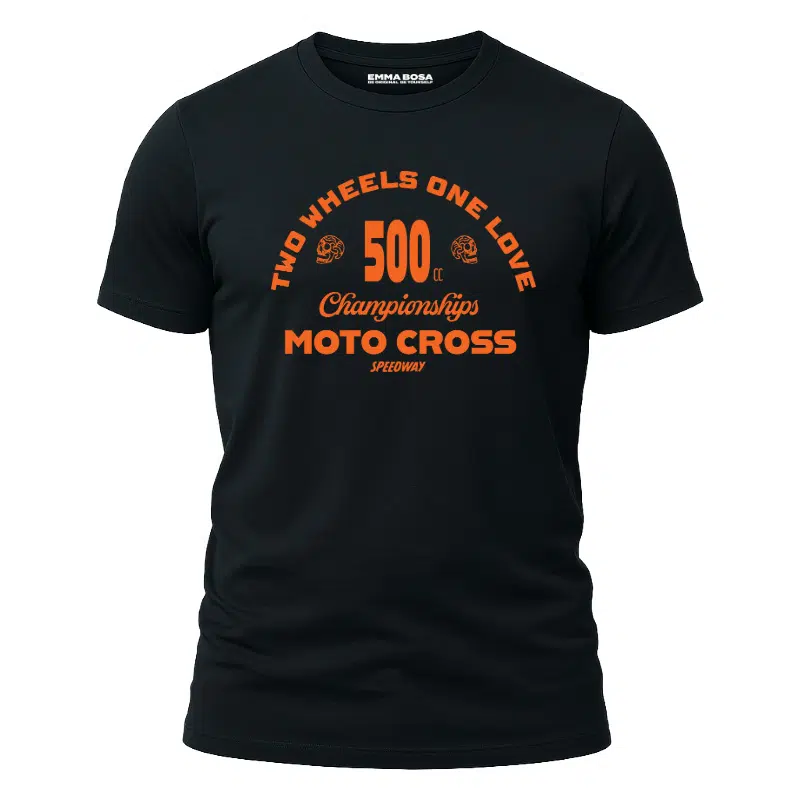 Two Wheels One Love T-shirt – T-shirt Styler Guys – T-shirt Two Wheels One Love voor Heren