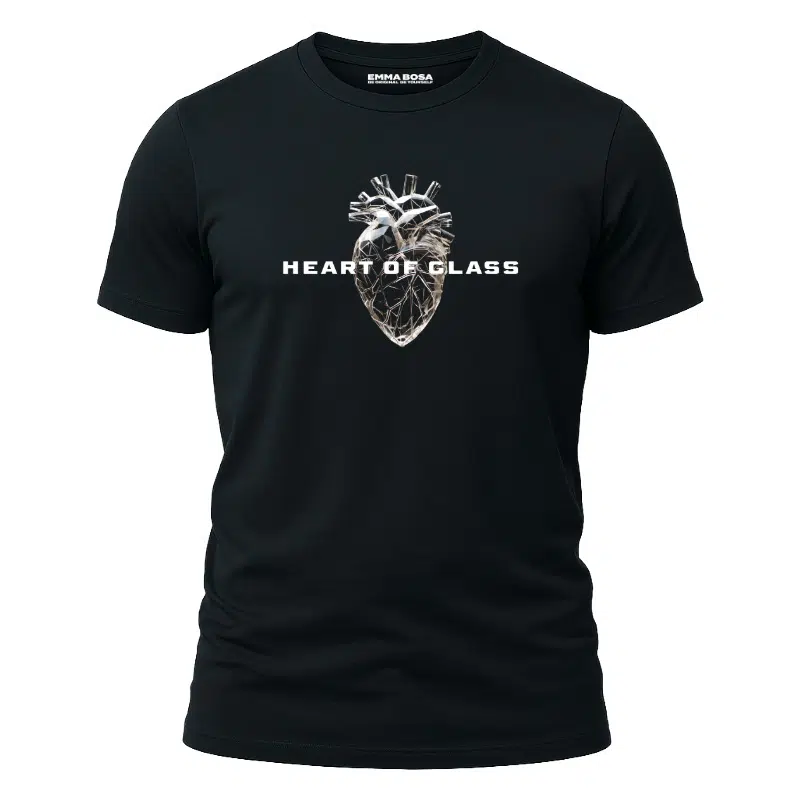 T-shirt Heart of Glass