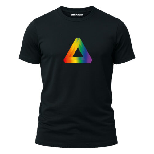 T-shirt Penrose Tribar Rainbow