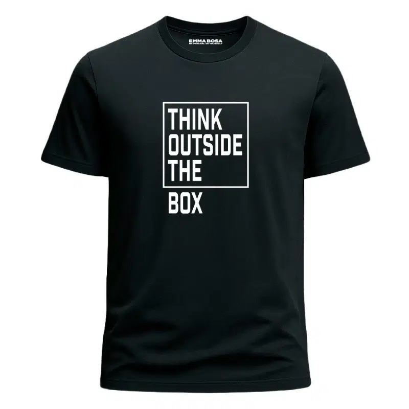 Think Outside The Box T-shirt – T-shirt Styler Guys – Think Outside The Box T-shirt voor Heren