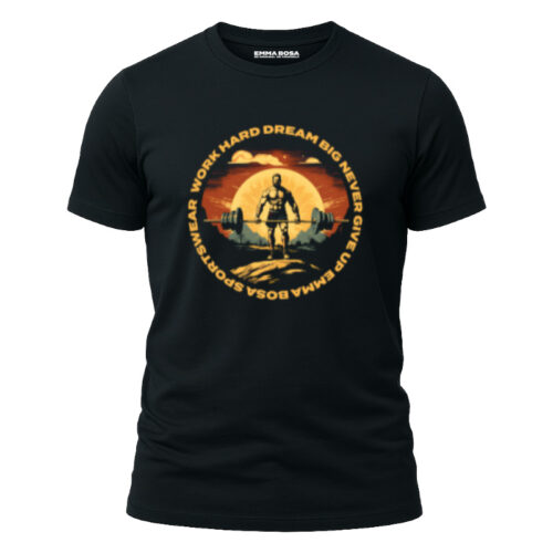 T-shirt Vintage Sportswear Work Hard