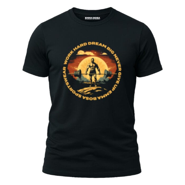 T-shirt Vintage Sportswear Work Hard