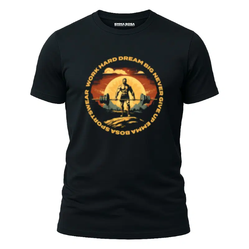 Vintage Sportswear T-shirt – T-shirt Styler Guys – Vintage Sportswear T-shirt voor Heren - Work Hard