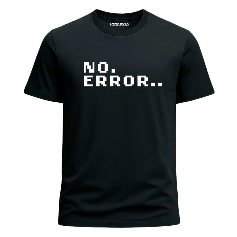 T-shirt No Error – T-shirt Styler Guys – T-shirt No Error - Stijlvol en Comfortabel
