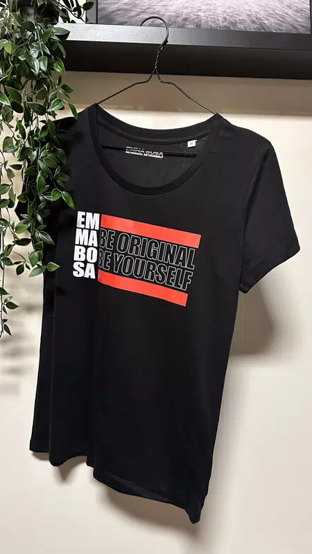 T-Shirt Dames Emma Bosa – Sale, Emma Bosa – T-Shirt Dames Emma Bosa be yourself maat M