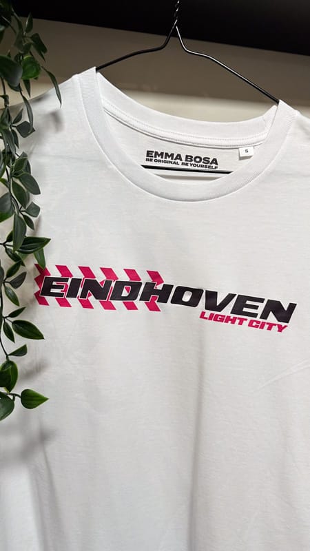 T-Shirt Eindhoven pink maat S