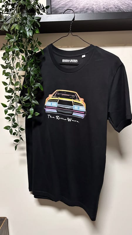 T-Shirt The Retro Wave maat S