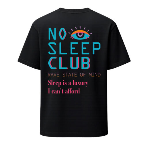 T-Shirt Loose Fit No Sleep Club