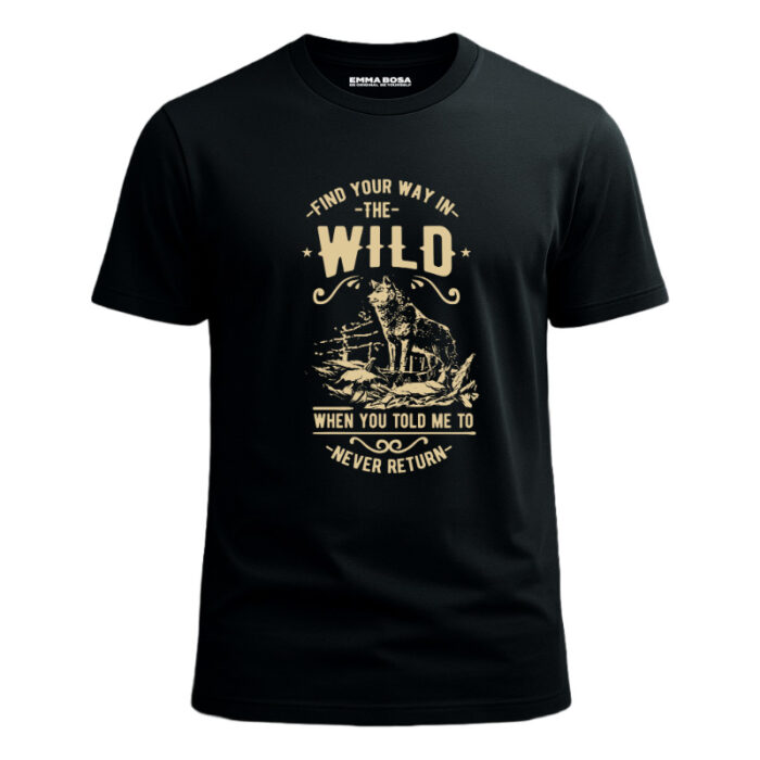 T-shirt The Wild Vintage