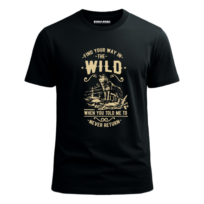 T-shirt The Wild Vintage
