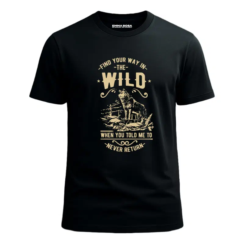 T-shirt The Wild Vintage – USA Vintage – T-shirt The Wild Vintage van USA Vintage