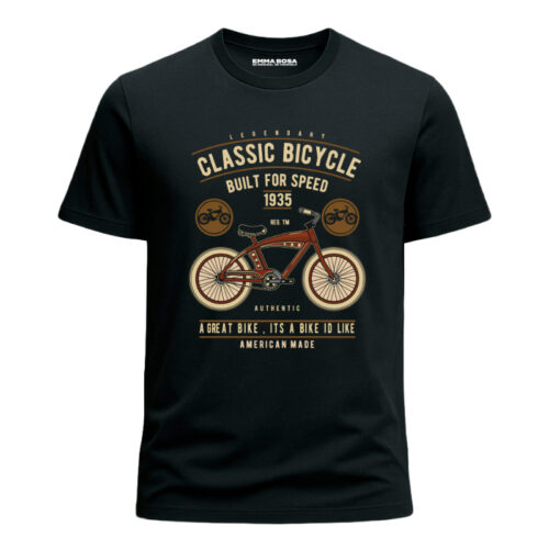 T-shirt Classic Bicycle Vintage