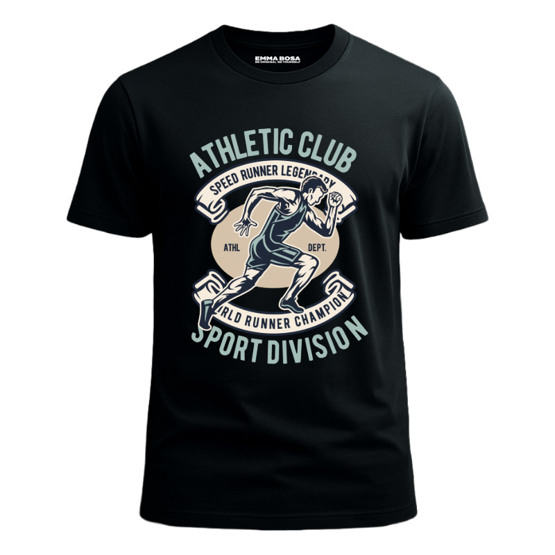 T-shirt Athletics Speed Runner Vintage