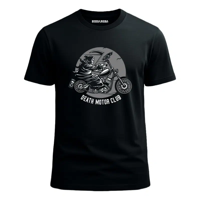 Death Motor Club T-shirt – USA Vintage – T-shirt Death Motor Club van USA Vintage