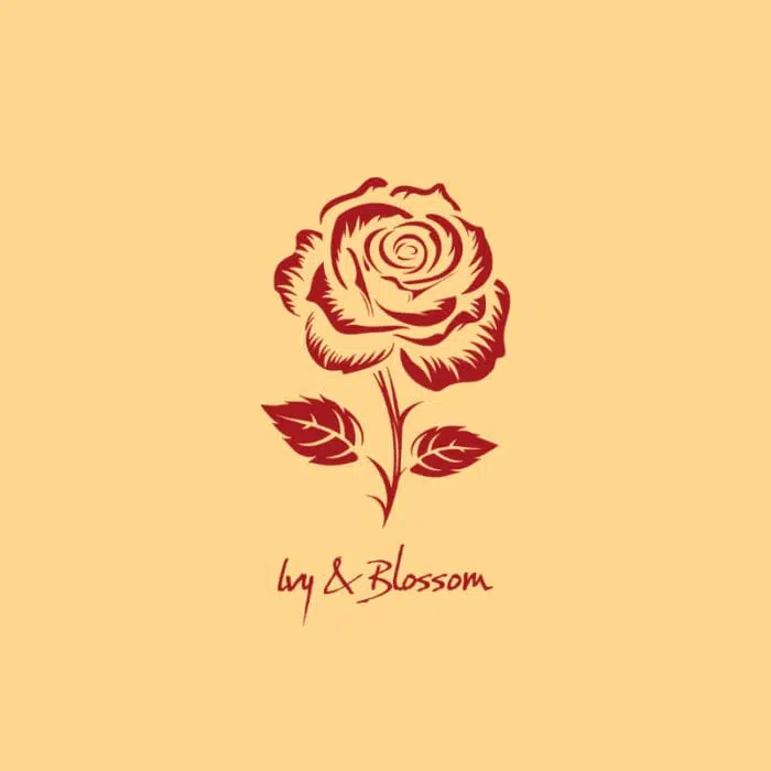 T-shirt Rose Pasion - Ivy & Blossom dames T-shirt