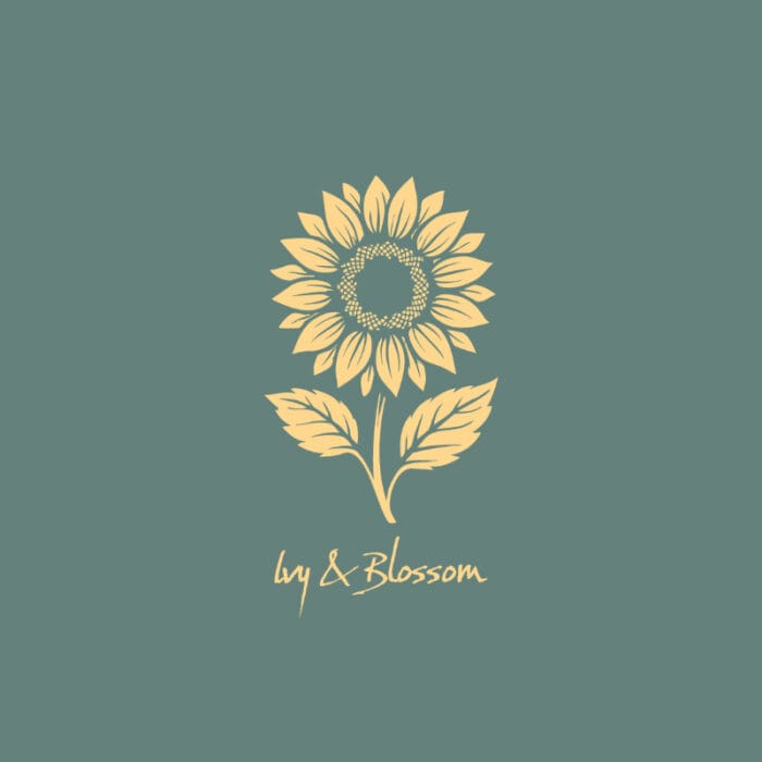 T-shirt Golden Sunflower - Ivy & Blossom dames T-shirt
