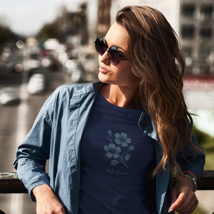 T-shirt Sakura Blossom - Ivy & Blossom dames T-shirt