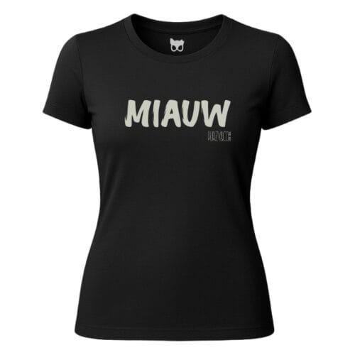 Miauw Statement Dames T-shirt