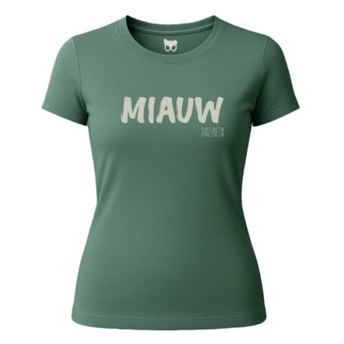 Miauw Statement Dames T-shirt