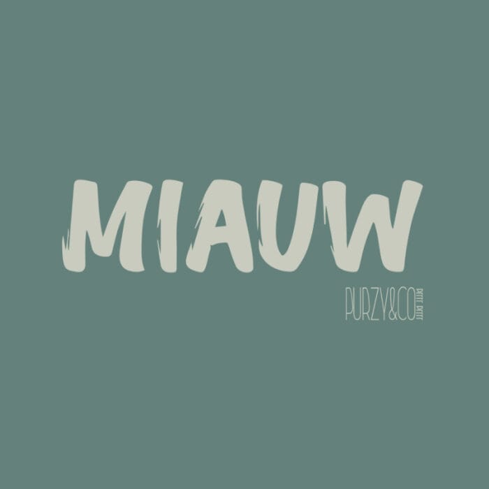 Miauw Statement Dames T-shirt