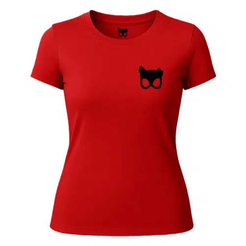 Miauw Classic Dames T-shirt – Purzy&Co – Miauw Classic Dames T-shirt - Duurzaam en Trendy
