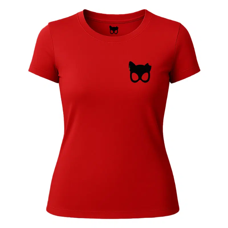 Miauw Classic Dames T-shirt – Purzy&Co, Sale – Miauw Classic Dames T-shirt – Duurzaam en Trendy