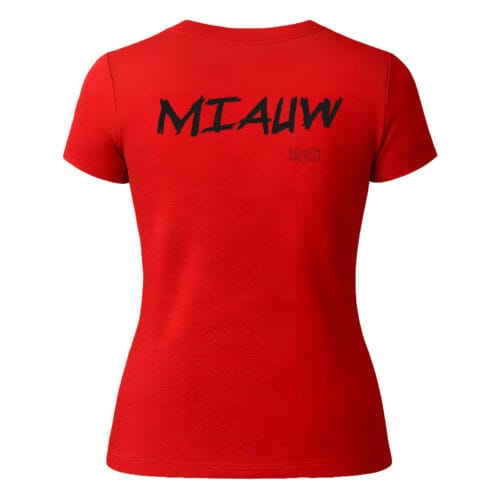 Miauw Classic Dames T-shirt