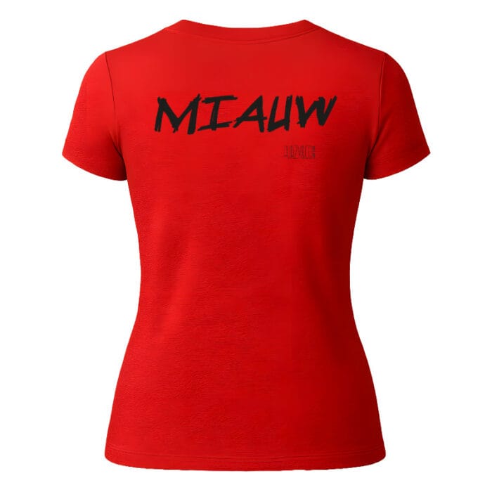 Miauw Classic Dames T-shirt