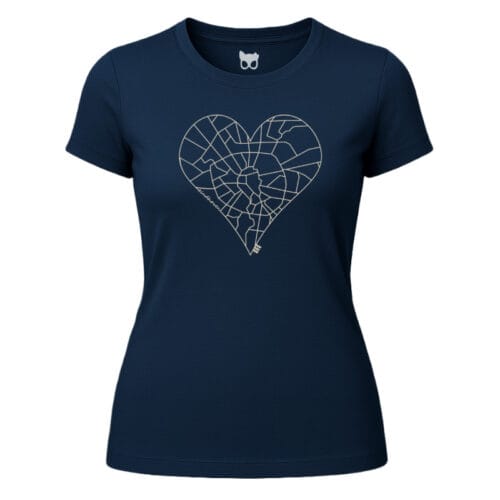 T-shirt Eindhoven Home is where the heart is