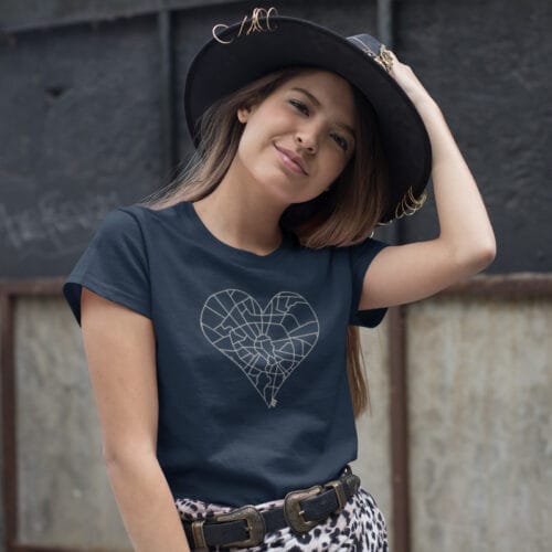 T-shirt Eindhoven Home is where the heart is