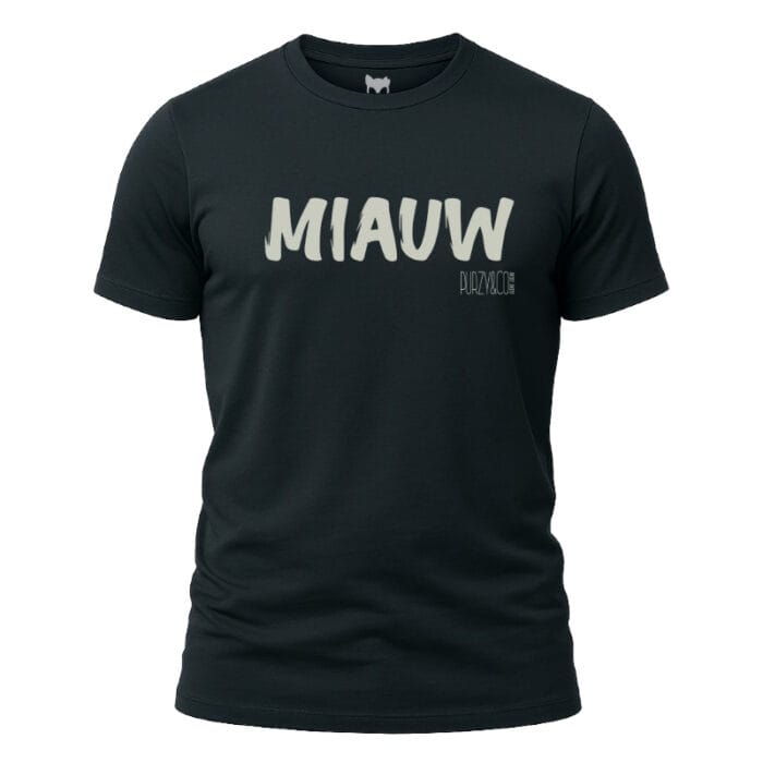 Miauw T-shirt - Bold Statement Print