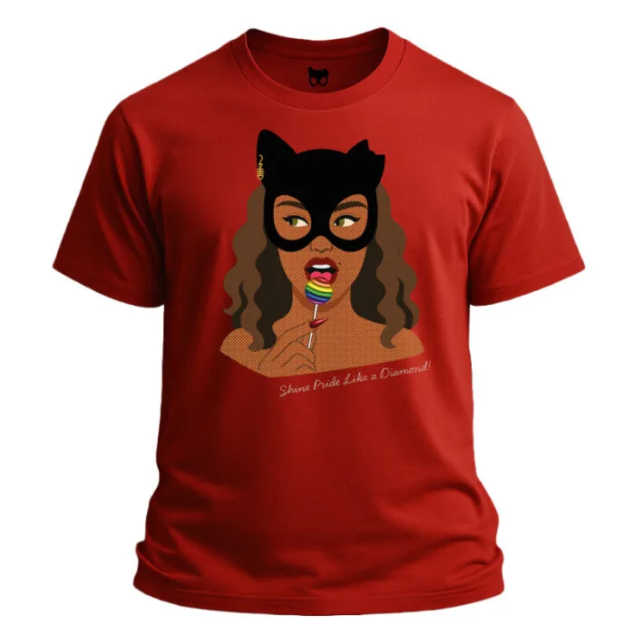 Pride Cat Mask T-shirt – Purzy&Co – Pride Cat Mask T-shirt - Equality Edition