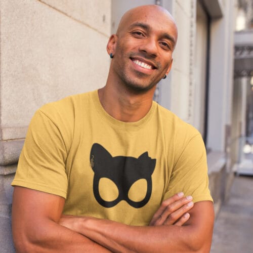 See You Cat Logo T-shirt - Minimal Design