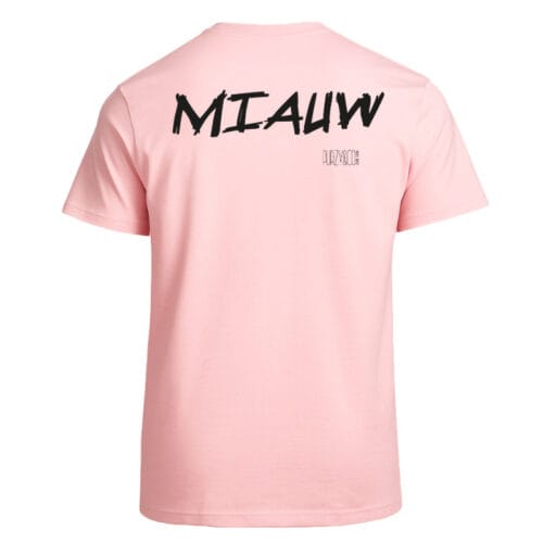 Miauw Backprint T-shirt - Urban Style