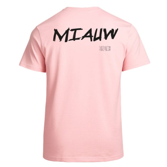 Miauw Backprint T-shirt - Urban Style