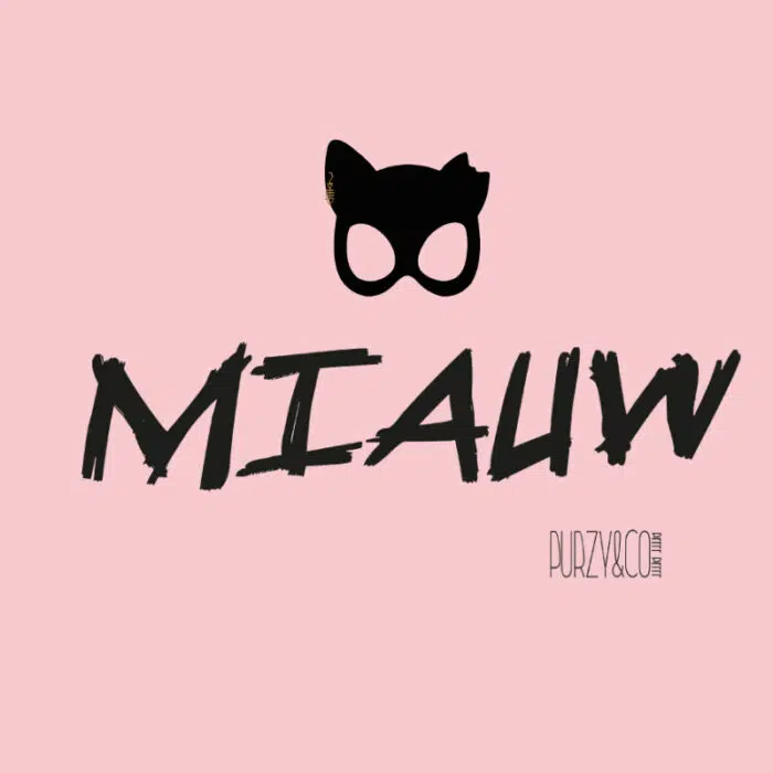 Miauw Backprint T-shirt - Urban Style