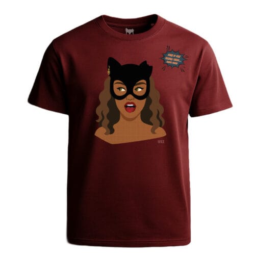 Cat Woman Graphic T-shirt - Retro Vibe