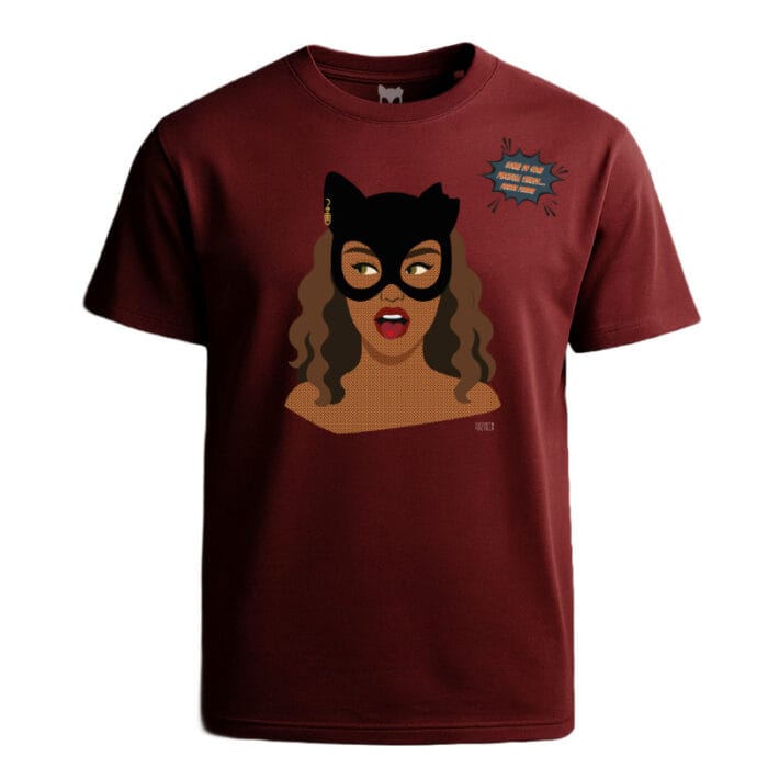 Cat Woman Graphic T-shirt - Retro Vibe
