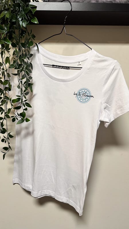 T-Shirt Dames Ivy en Blossom logo maat XS