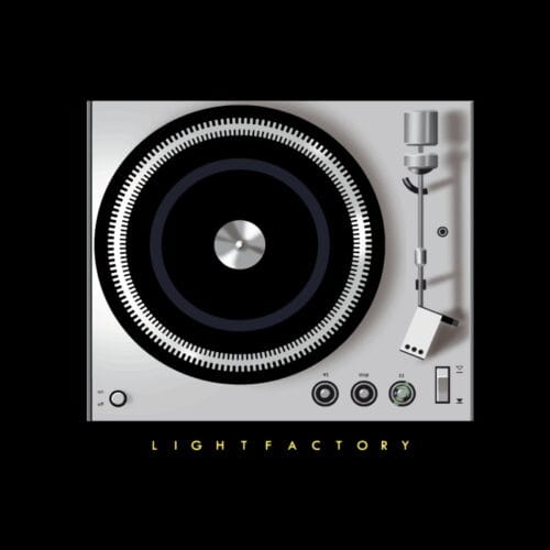 Design Retro Turntable – Lichtstadkunst – Design Retro Turntable – Lightfactory (detail 2)