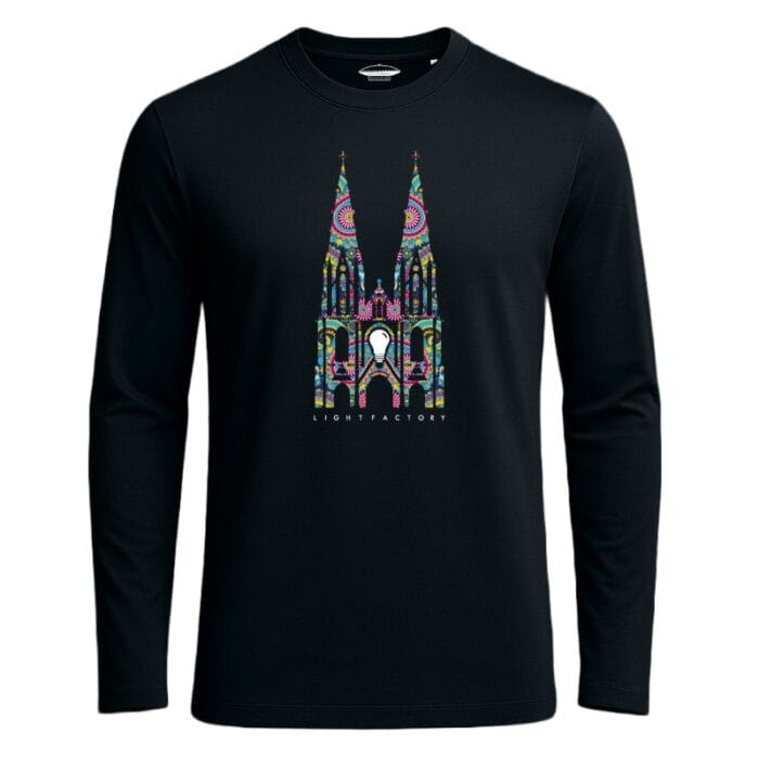 Catharinakerk Light Pattern shirt – Lichtstadkunst – Design Catharinakerk Light Pattern – Lightfactory