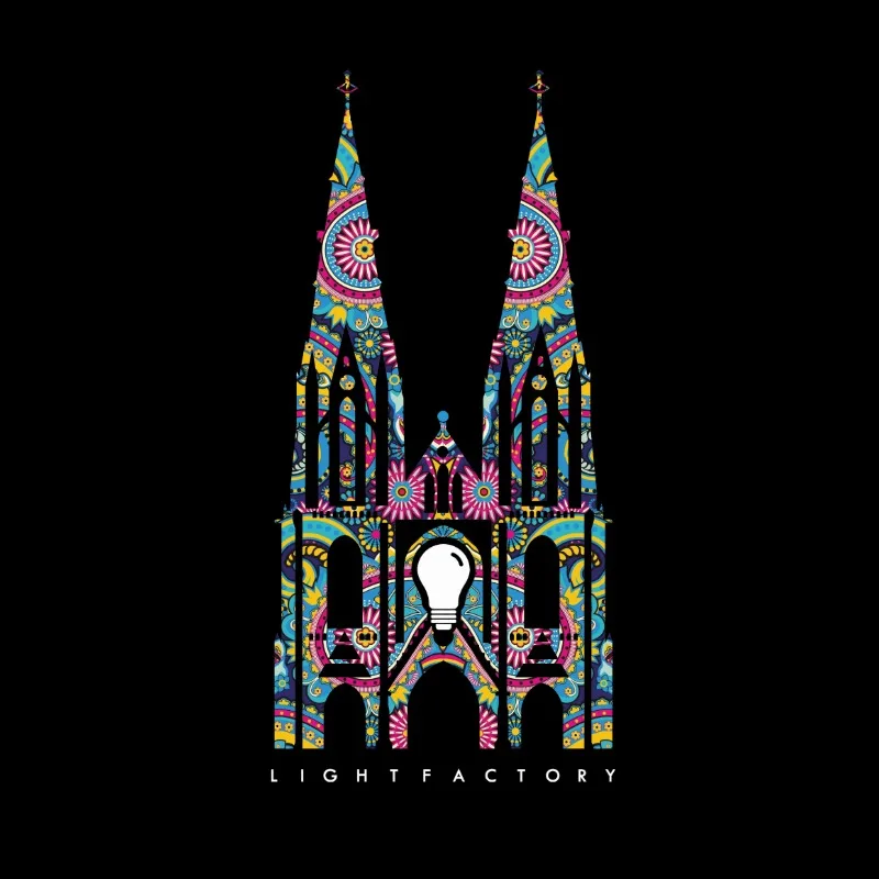 Design Catharinakerk Light Pattern – Lichtstadkunst – Design Catharinakerk Light Pattern – Lightfactory (detail 2)