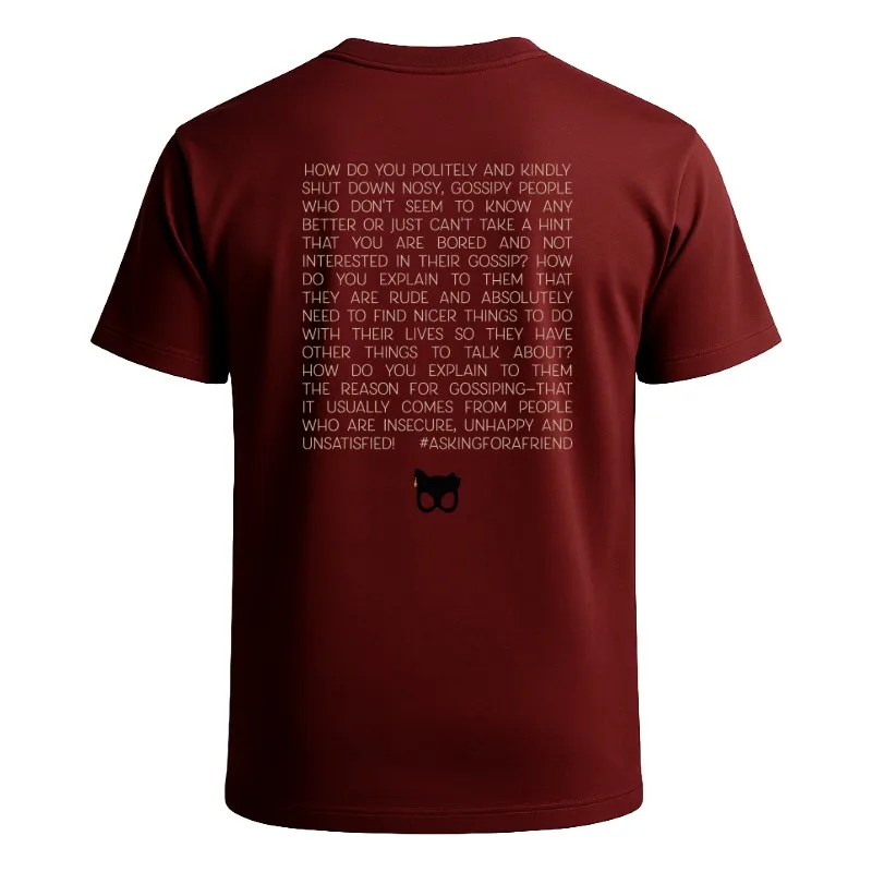 Gossips T-shirt – Purzy&Co – Gossips T-shirt – Purzy&Co Statement (detail 2)